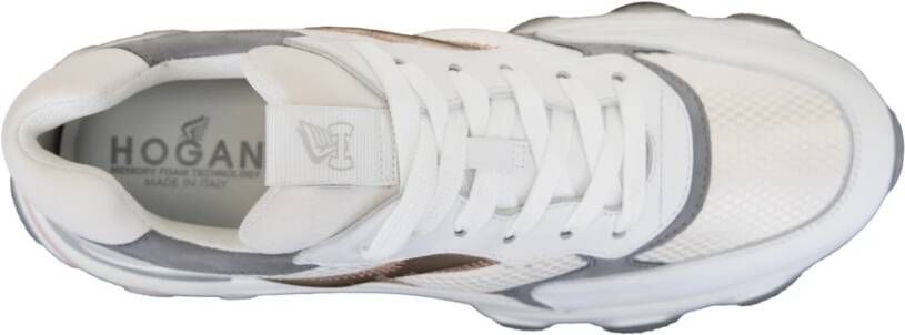 Hogan Veterschoenen voor dames van leer en suède Multicolor Dames