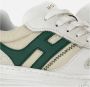 Hogan Witte leren herensneakers met groene accenten White Heren - Thumbnail 5