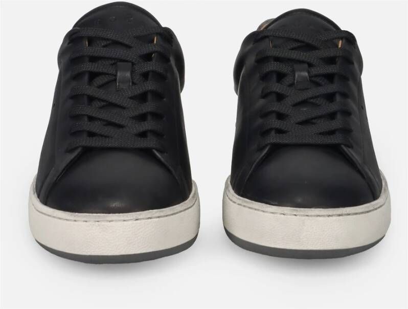 Hogan Vintage Stijl Blauwe Sneakers Blue Heren