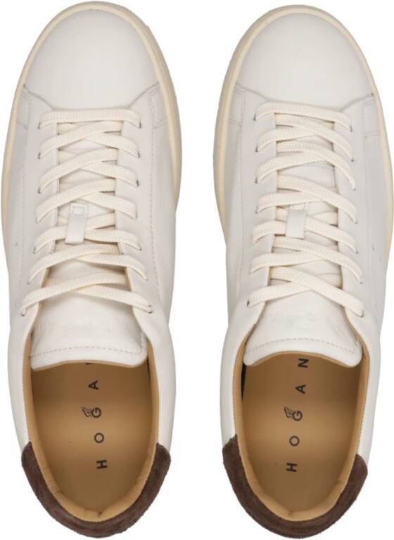 Hogan Vintage Stijl Sneakers White Heren