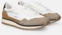 Hogan Vintage Style Sneakers met Suede Inserts White Heren - Thumbnail 3