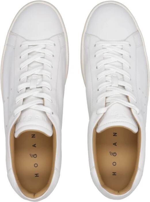 Hogan Vintage Style Sneakers Wit White Heren