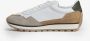 Hogan Wit Beige Suède Leren Hardloopschoenen - Thumbnail 2