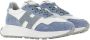 Hogan Witte Hardloopschoenen Pelle Denim Multicolor Dames - Thumbnail 6