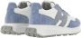 Hogan Witte Hardloopschoenen Pelle Denim Multicolor Dames - Thumbnail 7