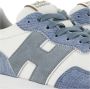 Hogan Witte Hardloopschoenen Pelle Denim Multicolor Dames - Thumbnail 10