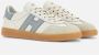 HOGAN Lage Sneakers Dames Cool Allacciato Maat: 41 Materiaal: Leer Kleur: Wit - Thumbnail 4