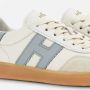 HOGAN Lage Sneakers Dames Cool Allacciato Maat: 41 Materiaal: Leer Kleur: Wit - Thumbnail 8