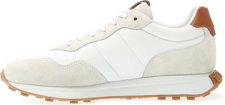 Hogan Witte en blauwe hardloopschoenen White Heren