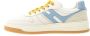 Hogan Witte en Blauwe Leren Basketbalsneakers White Heren - Thumbnail 3