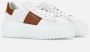 Hogan Witte H-Stripes Damessneakers White Dames - Thumbnail 4