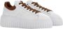 Hogan Strepen Sneakers Ivoor Sportief Veelzijdige Lijnen Beige Dames - Thumbnail 15