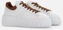 Hogan Low-Top Sneakers Sneaker H-Stripes wit in wit - Thumbnail 4