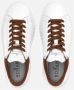 Hogan Witte Leren Sneakers met H-Stripes White - Thumbnail 4