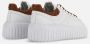 Hogan Witte Leren Sneakers met H-Stripes White - Thumbnail 5