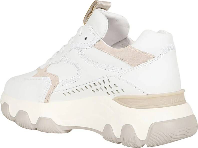 Hogan Witte Hyperactieve Leren Sneakers White Dames