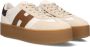 Hogan Witte Lage Top Veterschoenen - Thumbnail 2