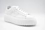 Hogan Witte Leren H-Strepen Platte Schoenen White Dames - Thumbnail 2