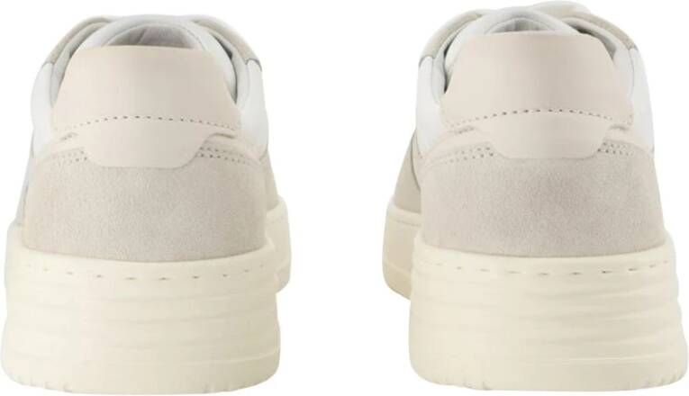 Hogan Witte Leren H630 Sneakers Beige Dames