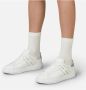 Hogan Witte Leren Sneakers met Metallic Inzetstukken White Dames - Thumbnail 3