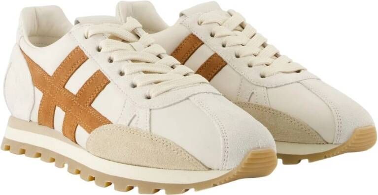 Hogan Witte Leren Sneakers