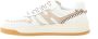 Hogan Witte Leren Sneakers Basket H630 White Dames - Thumbnail 3