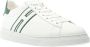 Hogan Witte Leren Sneakers met Groene Details White Heren - Thumbnail 2