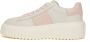 Hogan Witte leren sneakers met roze band White Dames - Thumbnail 3