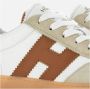 Hogan Witte leren sneakers met suède inzetten Multicolor Heren - Thumbnail 6