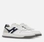 Hogan Sneakers Stijlvolle witte leren sneakers met blauwe details Multicolor White Heren - Thumbnail 5