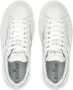 Hogan Witte Leren Sneakers Metallic Finish White Dames - Thumbnail 7