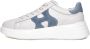 Hogan Witte Leren Sneakers Rebel Stijl - Thumbnail 2