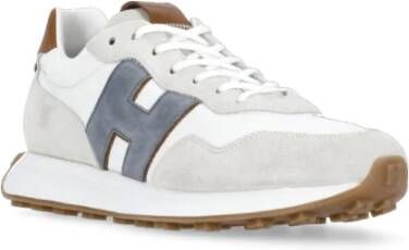 Hogan Witte Sneakers met Multikleurig Design White Heren