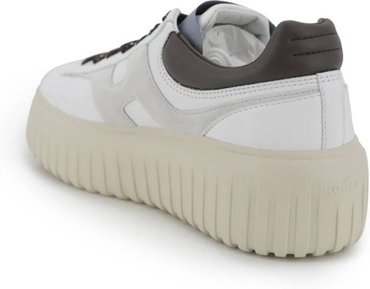 Hogan Witte platte schoenen