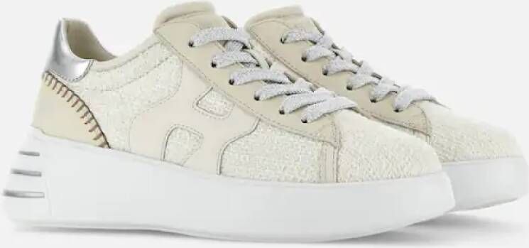 Hogan Witte Platte Schoenen Multicolor Dames