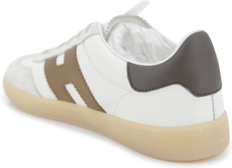 Hogan Witte platte schoenen voor vrouwen