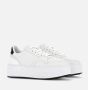 HOGAN Lage Sneakers Dames H670 Allacciato Maat: 39 Materiaal: Leer Kleur: Wit - Thumbnail 2