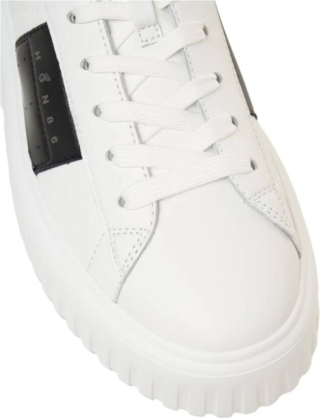 Hogan Witte Sneakers Aw25 Minimalistisch Ontwerp
