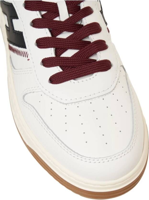 Hogan Witte Sneakers Dynamisch Ontwerp Comfortabele Stijl