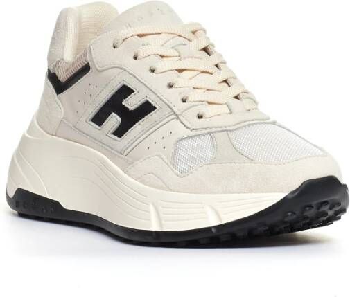 Hogan Witte Sneakers Hi-Fi Model Made in Italy White Dames