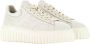 HOGAN Lage Sneakers Dames H-stripes Allacciato Maat: 37 Materiaal: Leer Kleur: Wit - Thumbnail 3