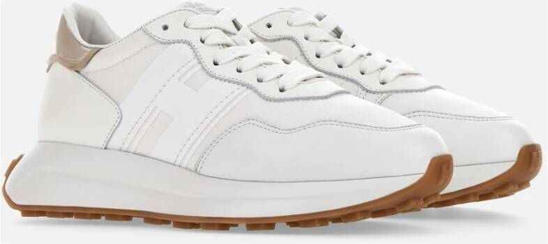 Hogan Witte Sneakers Klassiek Model White Dames