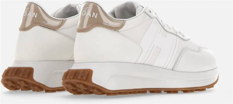 Hogan Witte Sneakers Klassiek Model White Dames