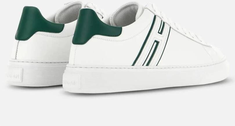 Hogan Witte sneakers met een vintage uitstraling en eigentijdse vorm White Heren