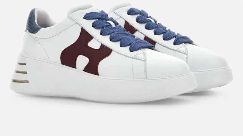 Hogan Witte Sneakers met Extra-Lichte Zool en Memory Foam Wit Dames