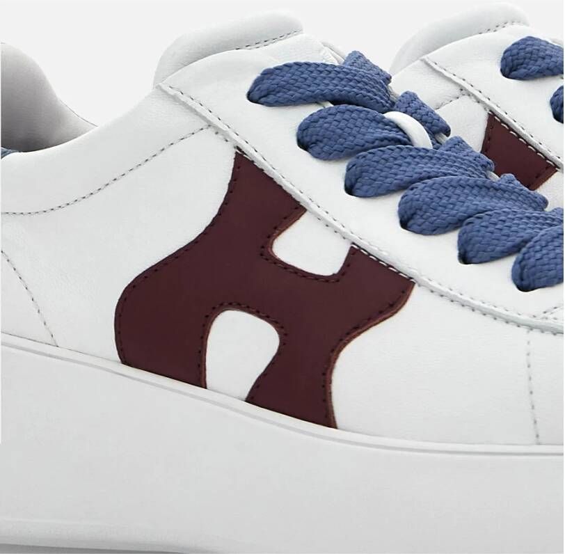 Hogan Witte Sneakers met Extra Lichte Zool en Memory Foam White Dames Schoenen