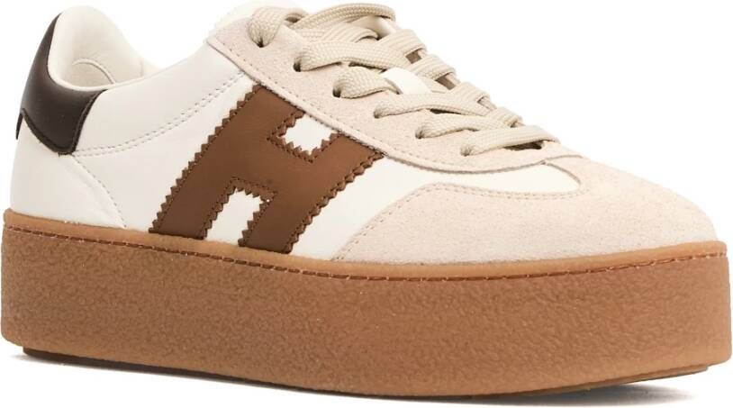 Hogan Witte Sneakers met Memory Foam Binnenzool