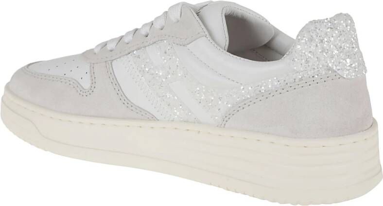 Hogan Witte Sneakers met Verlengd H-ontwerp