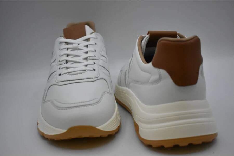 Hogan Witte Sneakers met Veters