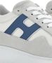 Hogan Witte Sneakers Multicolor Paneelontwerp Multicolor Heren - Thumbnail 4